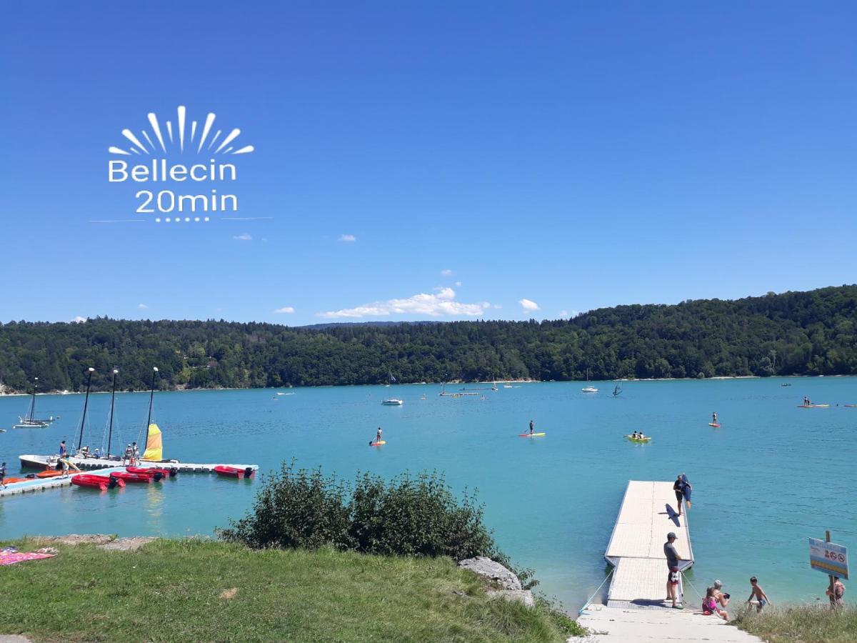 Entre Lacs Et Montagnes , Maison Individuelle,Lits Prepares, Parking Et Menage Inclus Baresia-sur-l'Ain Esterno foto